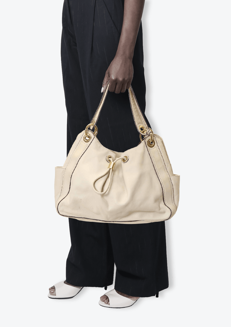 LEATHER HOBO BAG