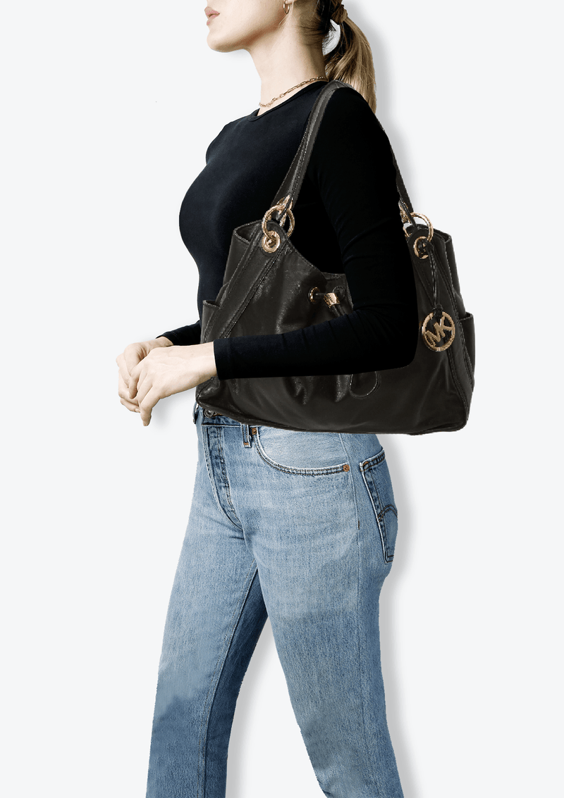 LEATHER HOBO BAG