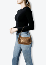 LEATHER SHOULDER BAG