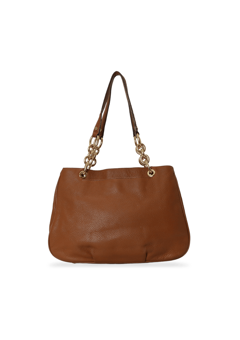 LEATHER SHOULDER BAG