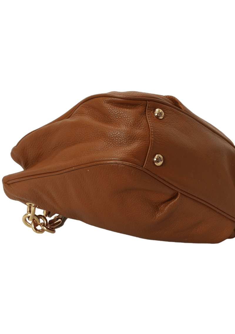 LEATHER SHOULDER BAG