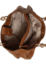 LEATHER SHOULDER BAG