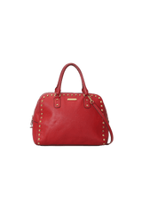 LEATHER STUDDED BAG