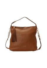 LEATHER TASSEL BAG