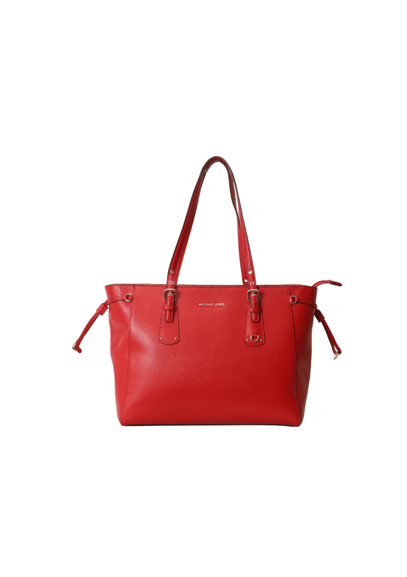 LEATHER VOYAGE TOTE