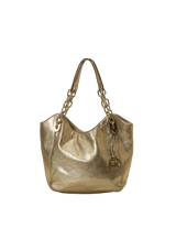 METALLIC HOBO BAG