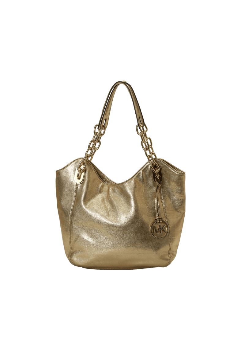 METALLIC HOBO BAG