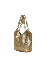 METALLIC HOBO BAG