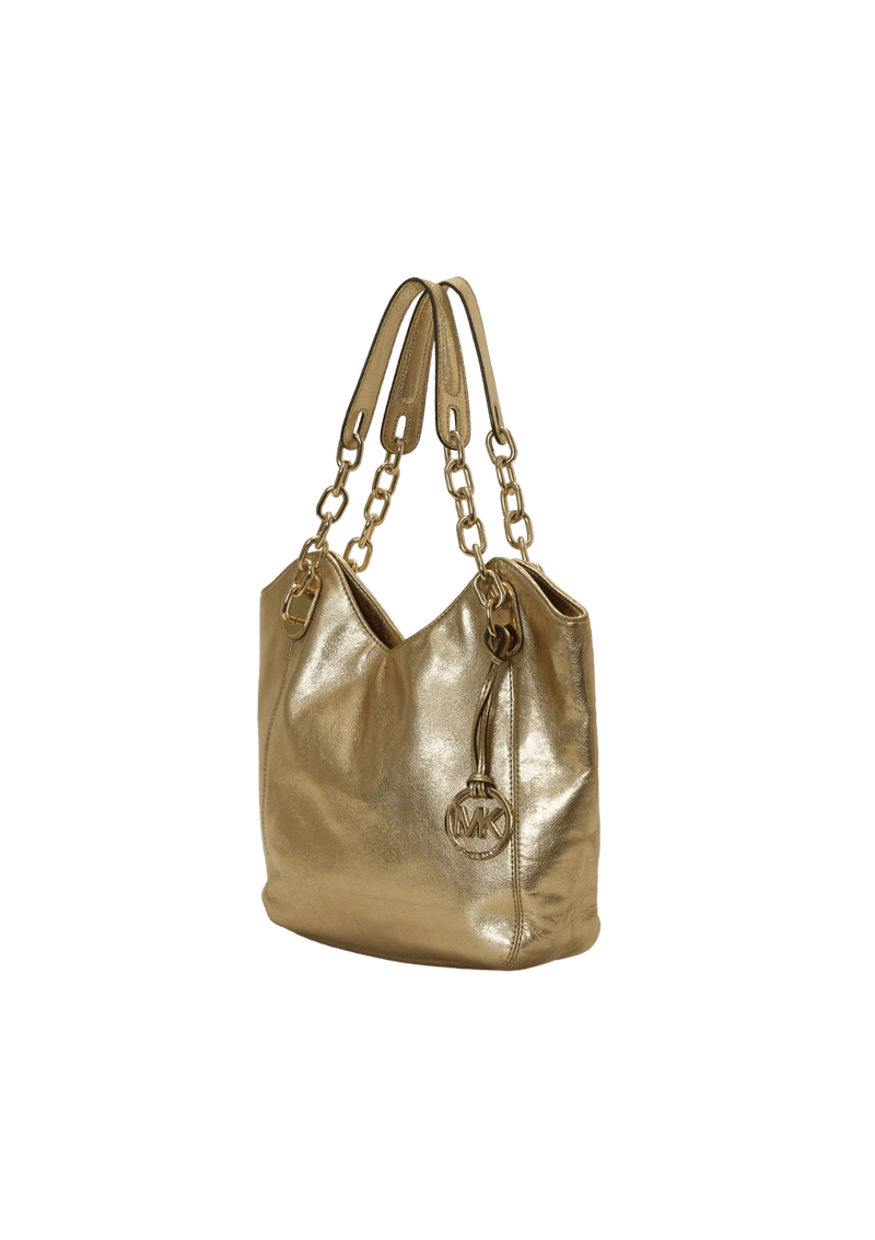 Bolsa mk 2024 dourada original