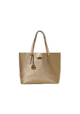METALLIC TOTE BAG