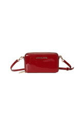 PATENT LEATHER WALLET ON CHAIN
