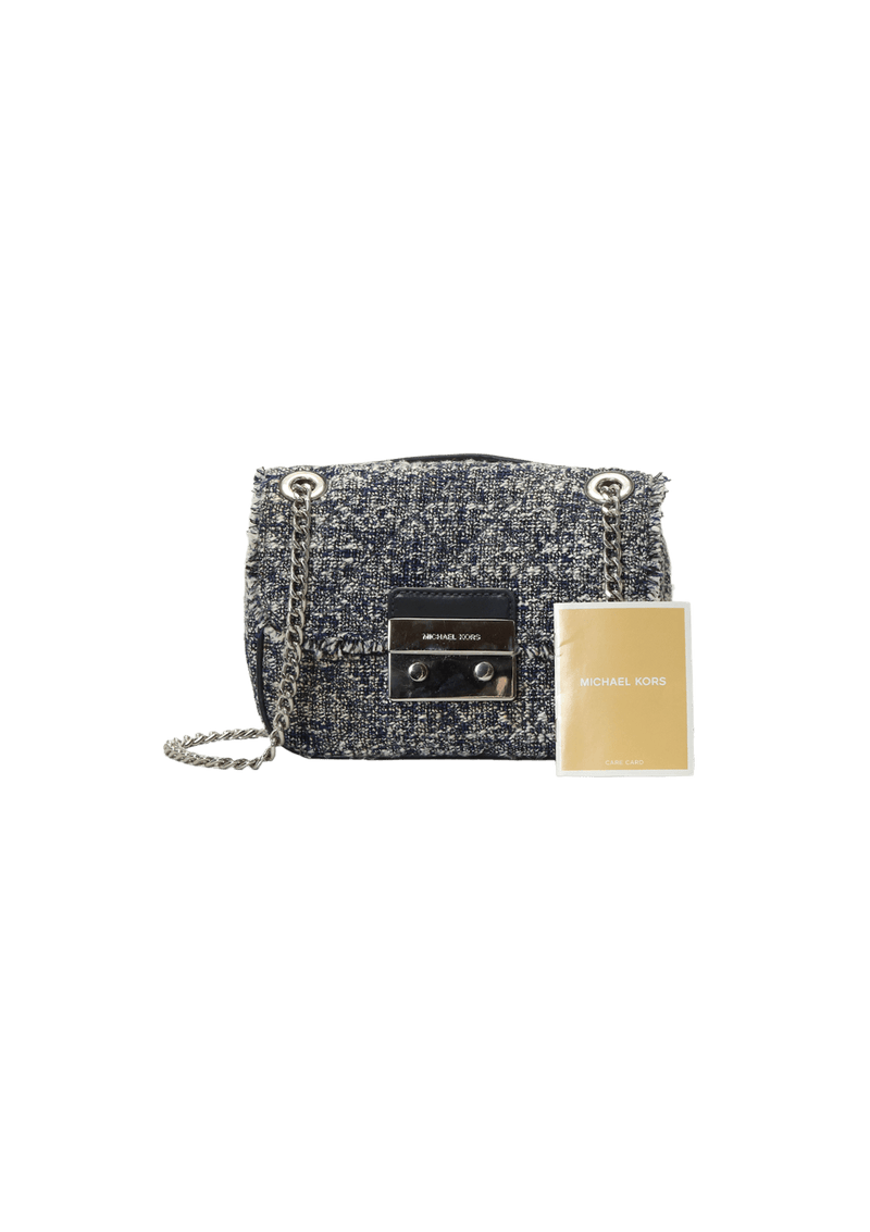 Michael kors tweed outlet bag