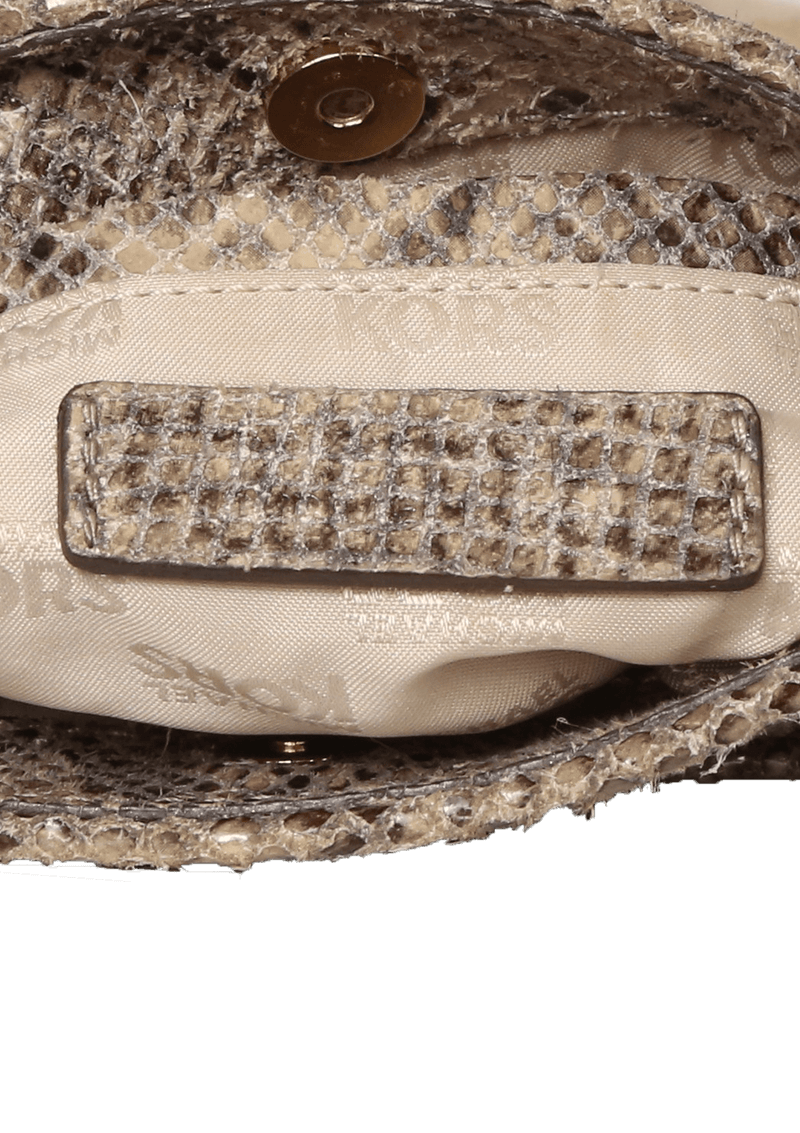 SNAKESKIN LEATHER BAG