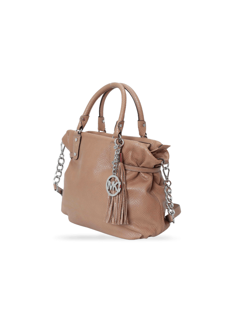 SNAKESKIN TOTE