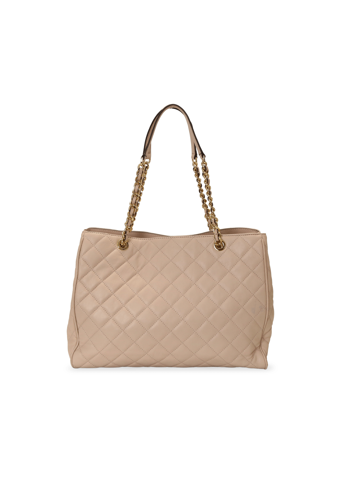 Bolsa Michael Kors Susannah Quilted Tote Bege Original Gringa