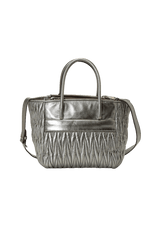 DOUBLE ZIP MATELASSÊ SATCHEL