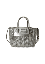 DOUBLE ZIP MATELASSÊ SATCHEL