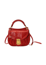 GAUFFRE FLAP BAG