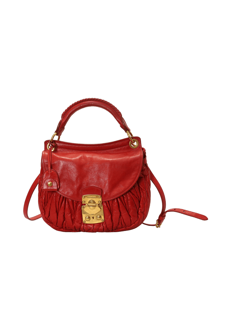 GAUFFRE FLAP BAG