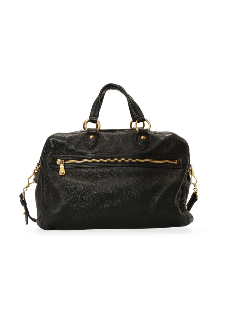 LEATHER BOSTON BAG