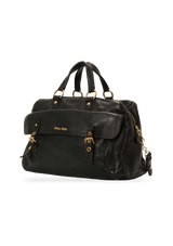 LEATHER BOSTON BAG