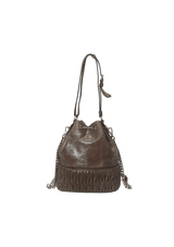 LEATHER BUCKET BAG