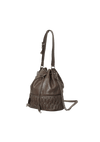LEATHER BUCKET BAG