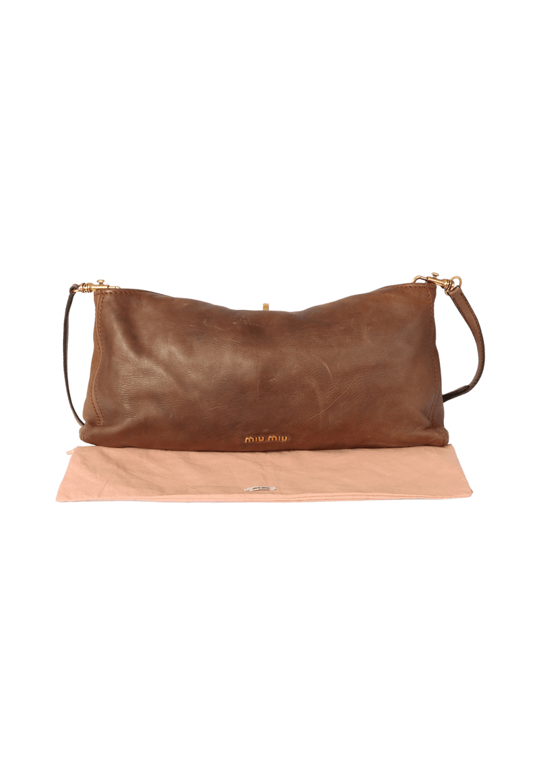 LEATHER CROSSBODY BAG