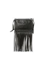 LEATHER FRINGE BAG