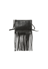 LEATHER FRINGE BAG