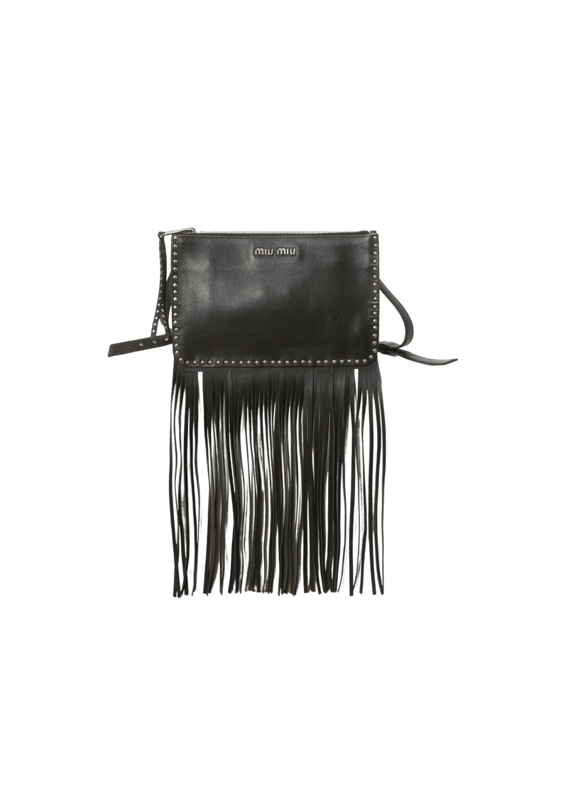 Miu miu fringe online bag