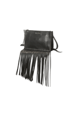 LEATHER FRINGE BAG