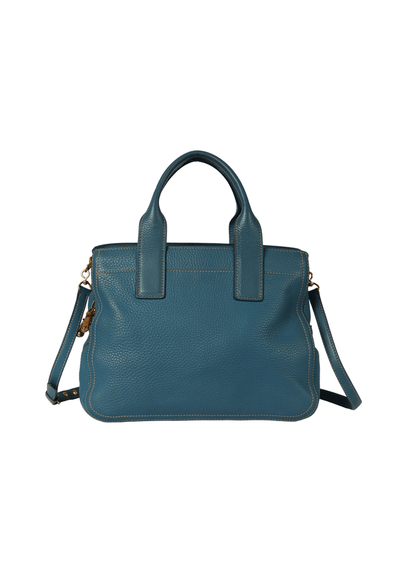 LEATHER SATCHEL BAG