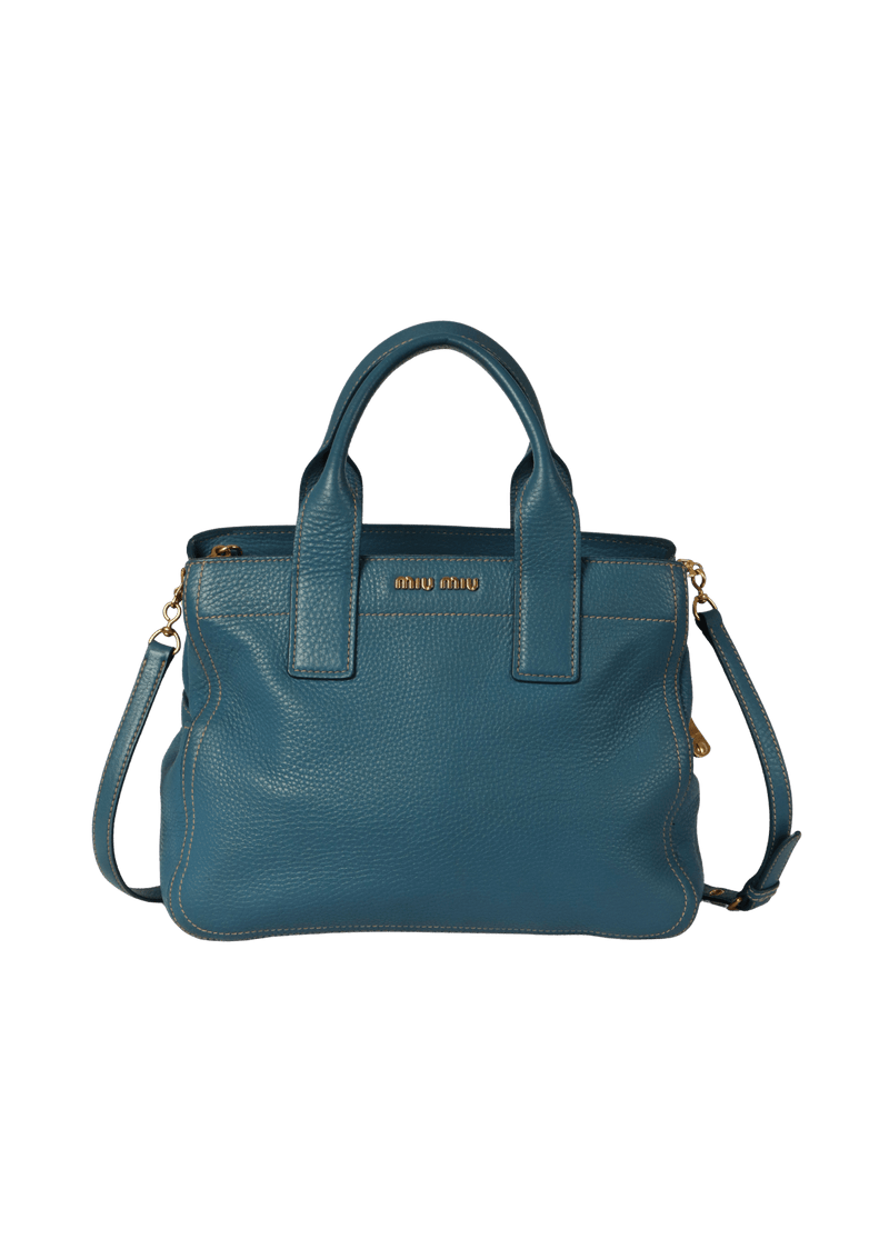 LEATHER SATCHEL BAG