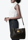 LEATHER SHOULDER BAG