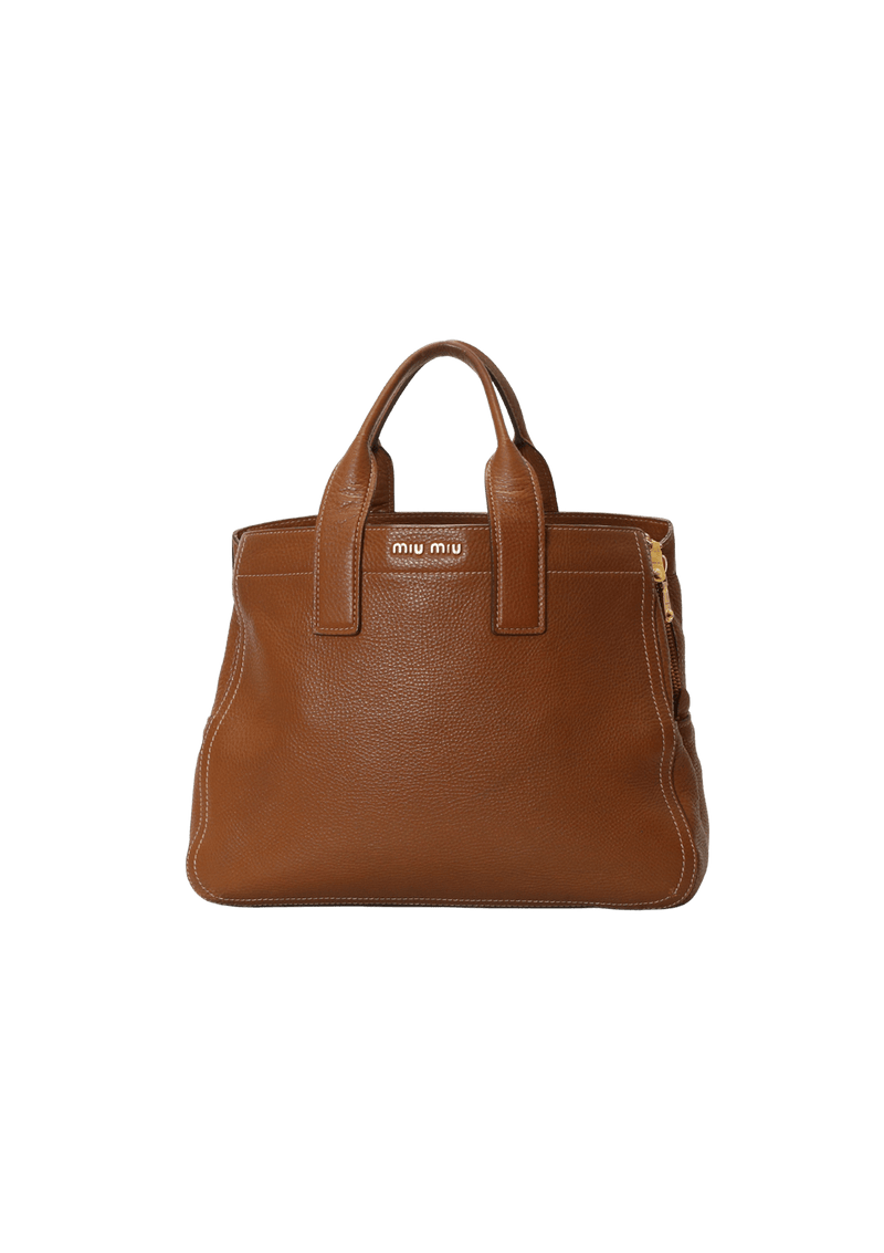 LEATHER TOTE