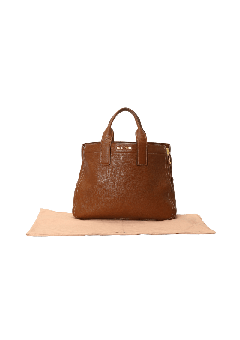 LEATHER TOTE