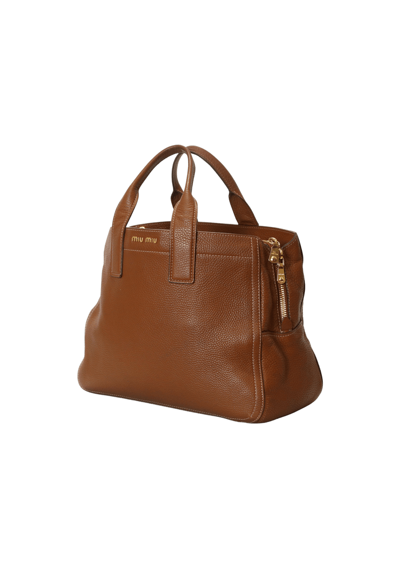 LEATHER TOTE