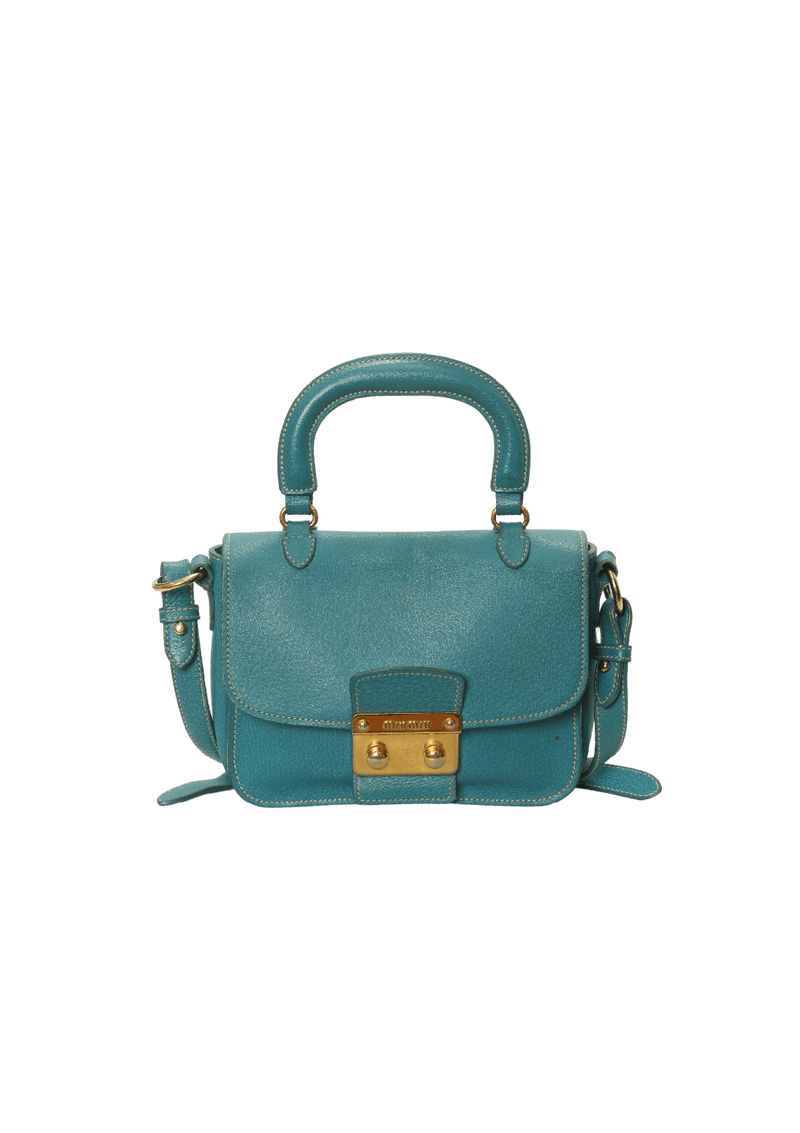 Miu miu best sale madras flap bag