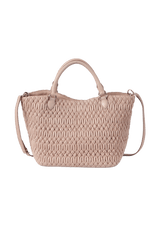 MATELASSÉ MADRAS BAG