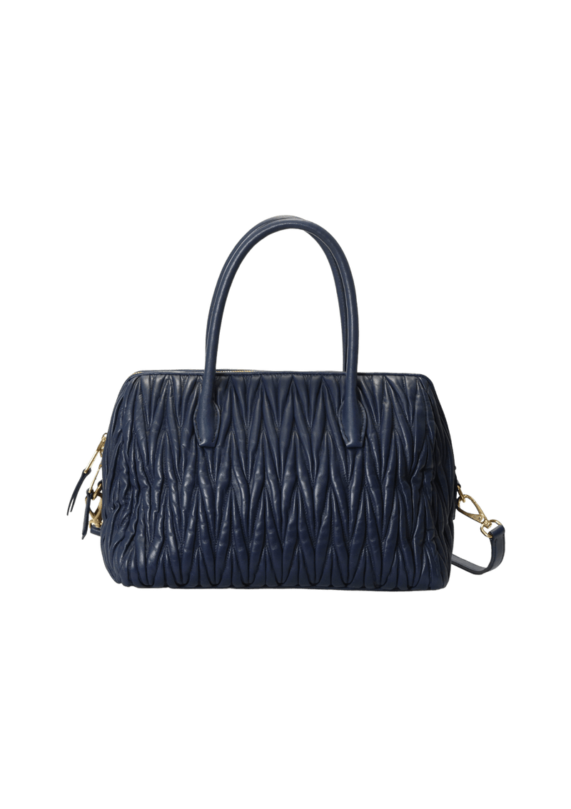 MATELASSÉ ZIP TOTE