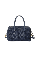 MATELASSÉ ZIP TOTE
