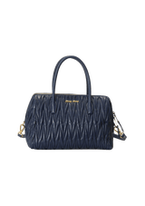 MATELASSÉ ZIP TOTE