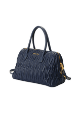 MATELASSÉ ZIP TOTE