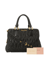 MATELASSE ZIP TOTE