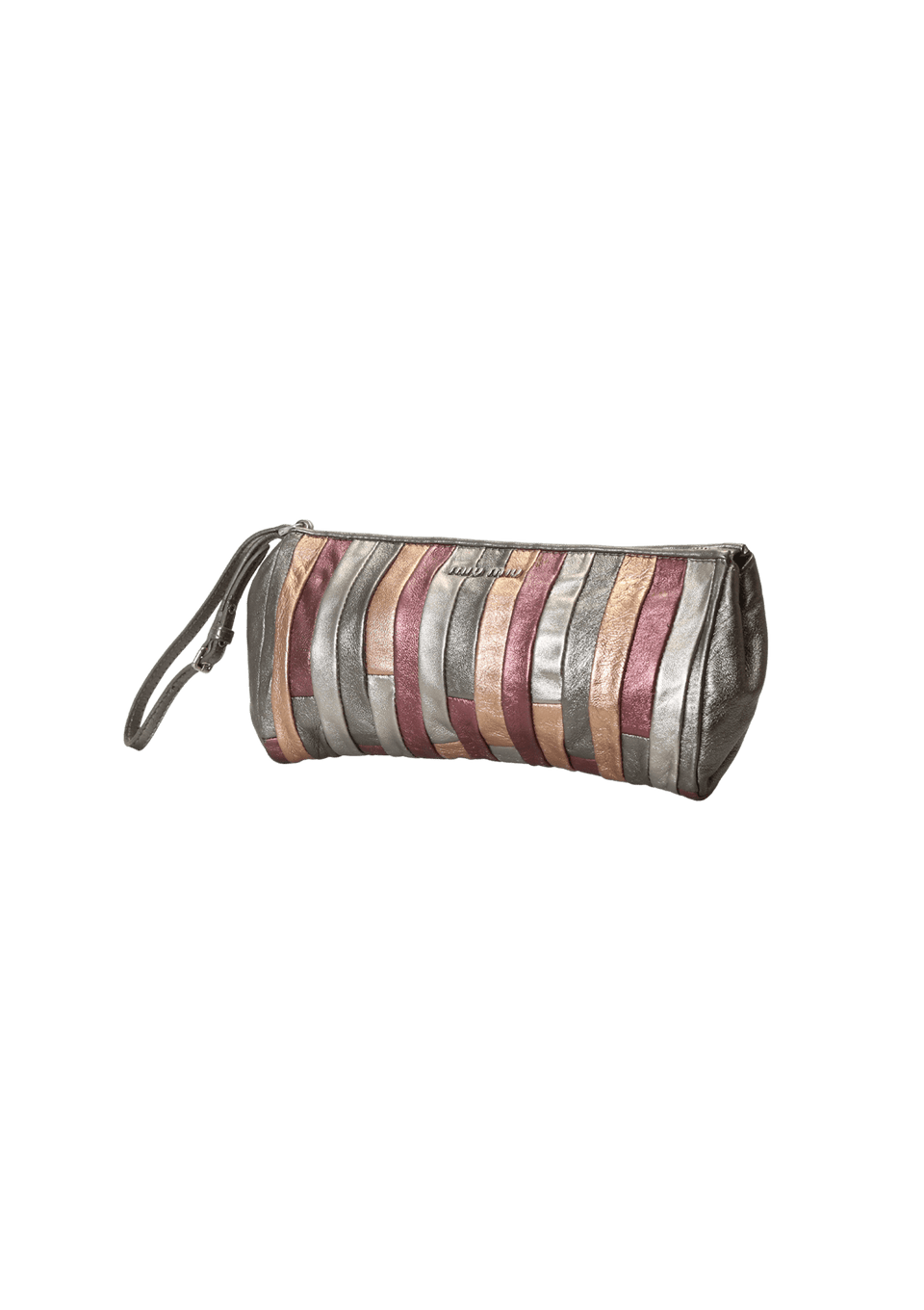 METALLIC PATCHWORK WRISTLET
