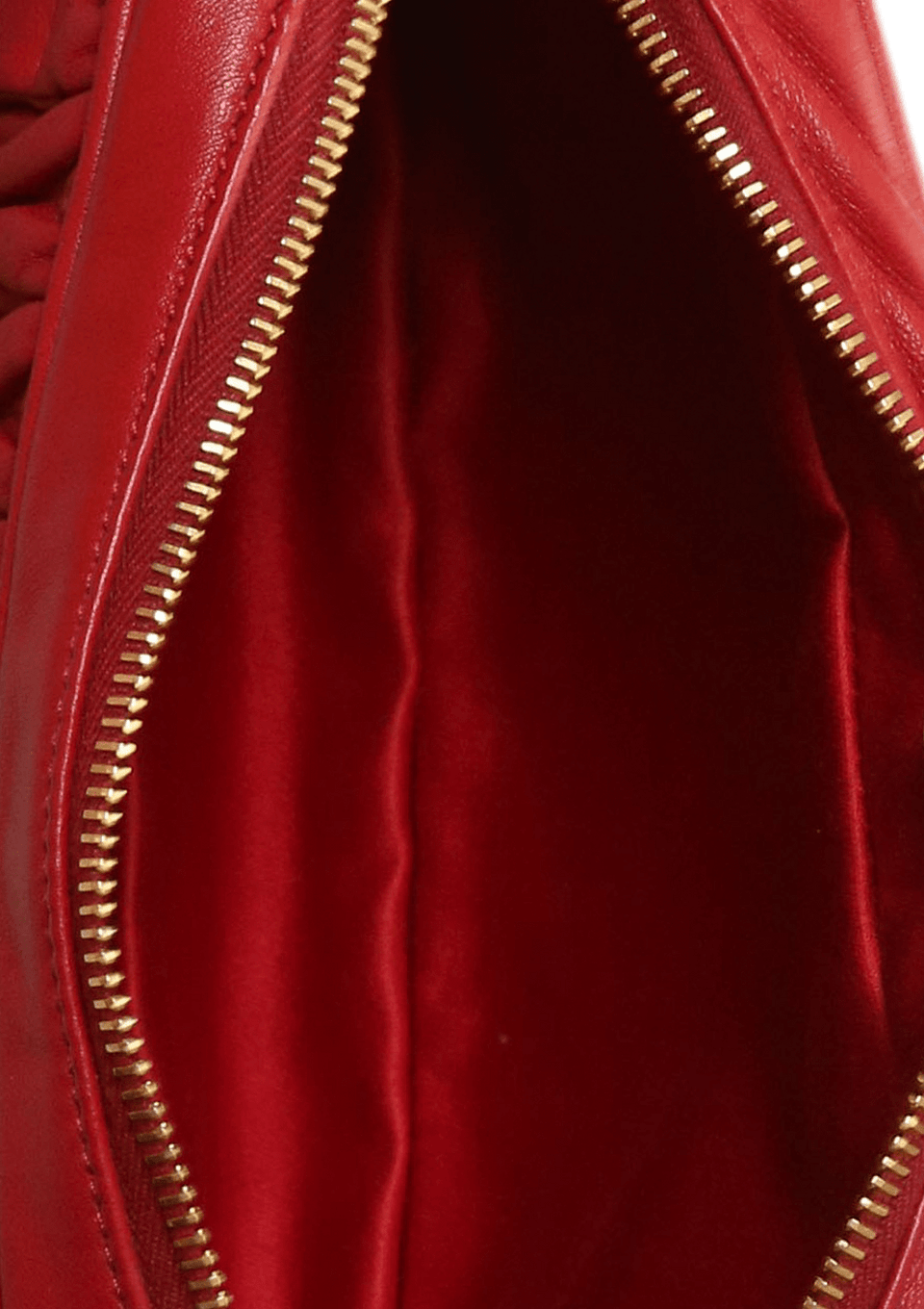 Bolsa Miu Miu Mini Matelassé Belt Bag Vermelha Original – Gringa