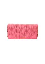 NAPPA MATELASSE FLAP BAG