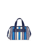 SMALL STRIPED CANVAS TOTE