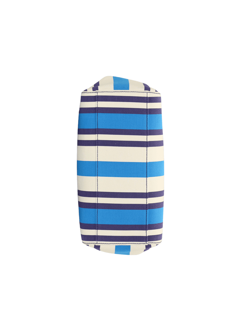 SMALL STRIPED CANVAS TOTE